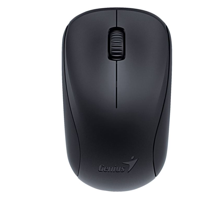 MOUSE Genius, "NX-7000", PC sau NB, wireless, 2.4GHz, optic, 1200 dpi, butoane/scroll 3/1, , negru, "31030027400" (timbru verde 0.18 lei)