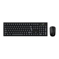 KIT wireless GENIUS, tastatura wireless 104 taste (slim) + mouse wireless 1000dpi, 3 butoane, black, "KM-8101", SmartGenius app "31340014400"  (timbru verde 0.8 lei)