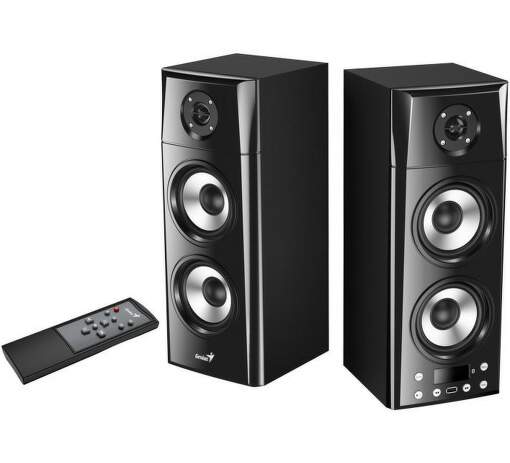 BOXE GENIUS 2.0, RMS: 60W, frecv. raspuns 65 Hz - 20 kHz input USB/RCA/Bluetooth 5.0, negru, "SP-HF2800 BT" "31730022400" (timbru verde 11.00 lei) - imagine 2