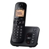 Telefon DECT, negru, 1,6" LCD display, loudspeaker CLIP, display with backlight, phonebook capacity 50 numbers, speed dial, keypad lock, wallmountable, "KX-TGC220FXB" (timbru verde 0.8 lei) - imagine 2