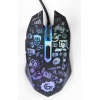 MOUSE GEMBIRD, gaming, cu fir, USB, optic, 3600 dpi, butoane/scroll 6/1, iluminare, cablu 1.5m, negru, "MUS-6B-GRAFIX-01" (timbru verde 0.18 lei) - imagine 2