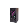 BOXE SPACER Gaming 2.1, RMS: 14W (2 x 3W + 8W), bluetooth, telecomanda wireless, control volum, bass, subwoofer lemn MDF, 220V alimentare, 3 x LED, USB/SD/AUX/radio FM, black, "SPGS-HURRICANE-BT" (timbru verde 2.00 lei) - imagine 4
