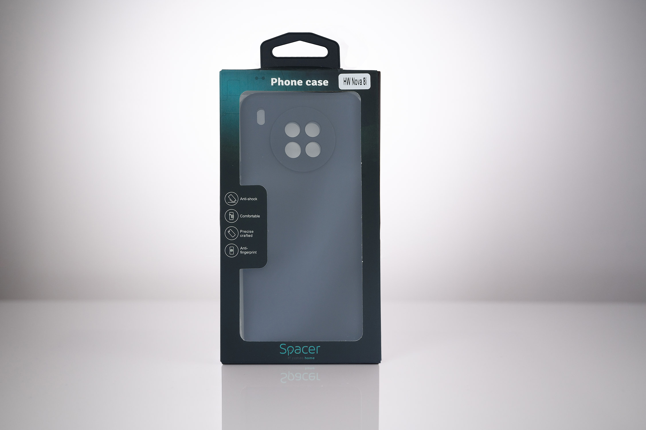 Husa Huawei telefon Nova 8i, negru, tip back cover, material flexibil TPU, "SPPC-HU-N8i-TPU" - imagine 3