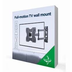 Alternative view of SUPORT de perete GEMBIRD, pt 1 TV/monitor, diag. max 23" - 42", inclinare, pliere, max 30 kg, "WM-42ST-02"
