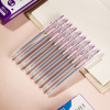 PIX CU GEL CU MECANISM 0.5MM MOV DELIGHT DELI - imagine 5