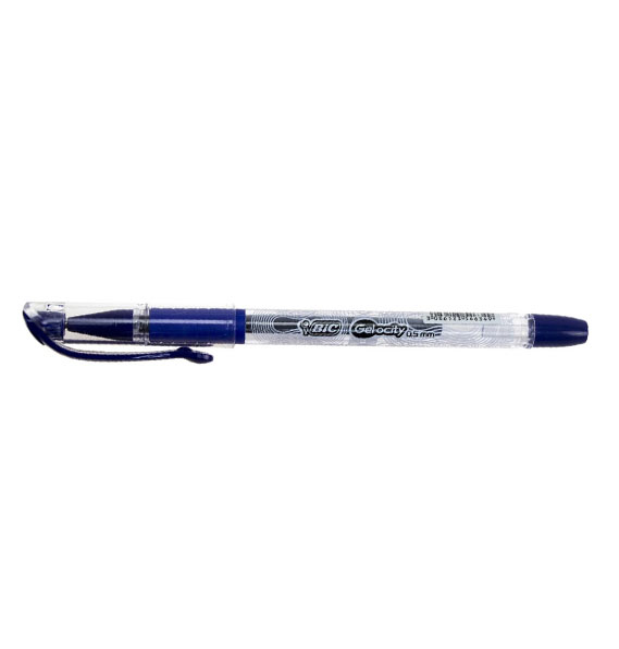 ROLLER GEL GELOCITY STIC ALBASTRU BIC - imagine 3
