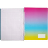 CAIET SPIRA C5 120 FILE DICTANDO 4 SUBIECTE COPERTA CARTONATA NOTTE - imagine 3