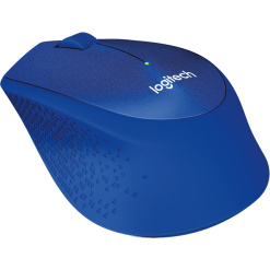 Alternative view of MOUSE LOGITECH, "M330 Silent", PC sau NB, wireless, 2.4GHz, optic, 1000 dpi, butoane/scroll 3/1, , albastru, "910-004910" (timbru verde 0.18 lei)