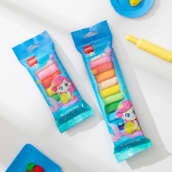Alternative view of PLASTILINA 12 CULORI 200G POLYBAG DELI
