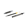 ROLLER 0.5MM V5 ALBASTRU HI-TECPOINT RETRACTABIL PILOT - imagine 3