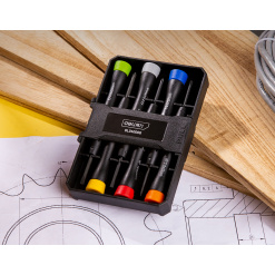 Alternative view of SET 6 SURUBELNITE PRECIZIE CUT PLASTIC DELI