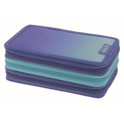 PENAR ECHIPAT 31 PIESE 3 FERMOARE DIP DYE ALBASTRU/TURCOAZ