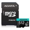 Card memorie 512GB Premier Pro MICROSDXC, R/W up to 100/80 MB/s, with Adapter "AUSDX512GUI3V30SA2-RA1" (timbru verde 0.03 lei)