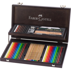 CUTIE LEMN COMPENDIUM ARTA SI GRAFICA FABER-CASTELL