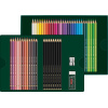 SET CADOU 40 CREIOANE COLORATE POLYCHROMOS + 8 CREIOANE GRAFIT MATT + ACCESORII FABER-CASTELL - imagine 2