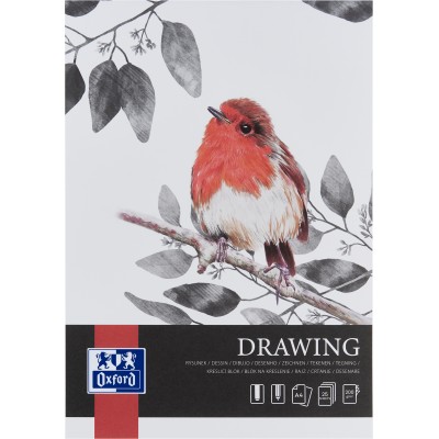 BLOC DESEN OXFORD DRAWING A4 25F 200G/MP FSC® MIX70% COLECTIA ARTISTIC