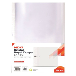 FOLIE PROTECTIE A4 CRISTAL 60 MIC 100/SET NOKI