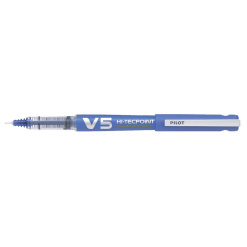 ROLLER 0.5MM V5 ALBASTRU HI-TECPOINT PILOT