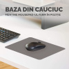 MOUSE PAD DIN POLIESTER GRI FELLOWES - imagine 3
