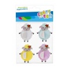 Abtibilduri - oite Paste, 10x17cm, Craft with Fun, 531800, set 4 buc