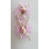 Accesorii creatie - flori textil, pentru cusunt pe dantela, set 2 buc, Colorarte - imagine 2