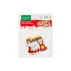 Accesorii craft - brad / inger, cu sclipici, buretat, 12x17x3 cm, Craft with Fun - imagine 3