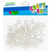 Accesorii creatie - fluturi, perlati, 20g, Craft with Fun, 501925
