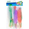 Accesorii creatie - pene, diverse culori, 10-12cm, set 50 buc, Craft with Fun, 501478