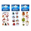 Abtibilduri - reni, Mos Craciun, brad, set 8-13 buc, 18x7 cm, Sticker Boo, 476941