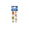 Abtibilduri - reni, Mos Craciun, brad, set 8-13 buc, 18x7 cm, Sticker Boo, 476941 - imagine 4