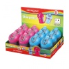 Ascutitoare dubla Keyroad KR971584, 2 orificii, plastic, cu rezervor, pentru creioane grafit, diverse culori intense - imagine 4