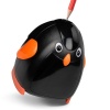 Ascutitoare electrica Eagle EG-5008, alimentare 4 baterii AA neincluse, 1 orificiu, 8mm, model pinguin, plastic, negru - imagine 4