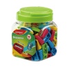 Ascutitoare simpla Keyroad KR971748, 1 orificiu, plastic, diverse culori - imagine 2