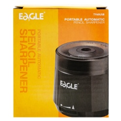 Alternative view of Ascutitoare electrica Eagle TY60USB, alimentare USB / 2 baterii AA neincluse, 1 orificiu, 8mm, plastic, negru