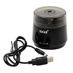 Ascutitoare electrica Eagle TY60USB, alimentare USB / 2 baterii AA neincluse, 1 orificiu, 8mm, plastic, negru