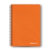 Caiet cu spirala plastic A4 Colorarte, 80 file, dictando, colturi rotunjite, coperta plastic 350microni, 70g/mp - imagine 3