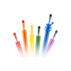 Creioane cerate Amos Twister RC12PST, 12 culori, blister PVC - imagine 2