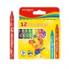 Creioane cerate Keyroad KR971303, 12 culori, blister carton - imagine 3