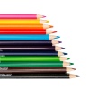 Creioane colorate Keyroad KR972228, triunghiulare, 12 culori, cutie metalica - imagine 3