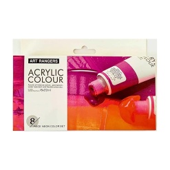 Alternative view of Culori acrilice Magi-Wap Art Rangers, 8 culori x 22ml, culori neon, FEA0822T-N