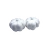 Accesorii creatie - polistiren - dovleac, alb, 9cm, set 2 buc, Colorarte