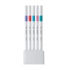 Fineliner UNI EMOTT PEM-SY, 0.4mm, NO.5, set 5 culori pastel - imagine 2