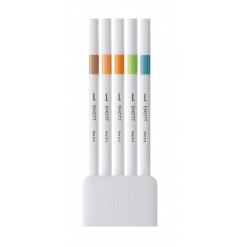 Alternative view of Fineliner UNI EMOTT PEM-SY, 0.4mm, NO.6, set 5 culori pastel