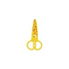 Foarfeca Keyroad Kids Pro KR971402, 13.0cm, plastic, prescolari, girafa, blister - imagine 2