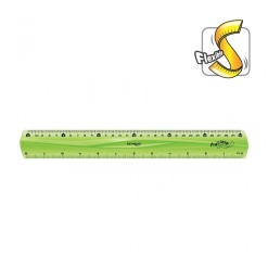 Alternative view of Set geometrie Keyroad KR971105, 30cm, PVC, diverse culori, flexibil, blister 4 piese