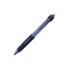 Pix cu bila Uni-ball PowerTank SN-227, 0.7mm, cu mecanism, corp mov semitransparent, grip cauciucat, scris albastru