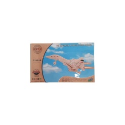 Puzzle lemn 3D - Avion de vanatoare F-15, 3 foi, Colorarte, PJ-S124/C-013