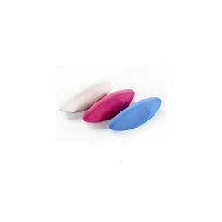 Radiera Keyroad Rugby KR970986, ovala, diverse culori, ergonomica