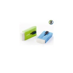 Alternative view of Radiera Keyroad Pushy KR971165, dreptunghi, diverse culori, protectie plastic