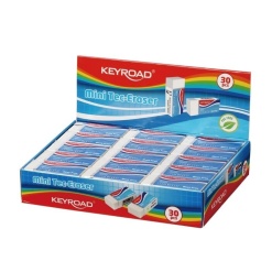 Alternative view of Radiera Keyroad Technic mini KR970981, dreptunghi, 40x19x13mm, alb